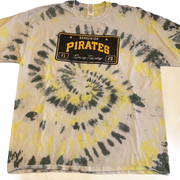 pittsburgh pirates tie dye shirt